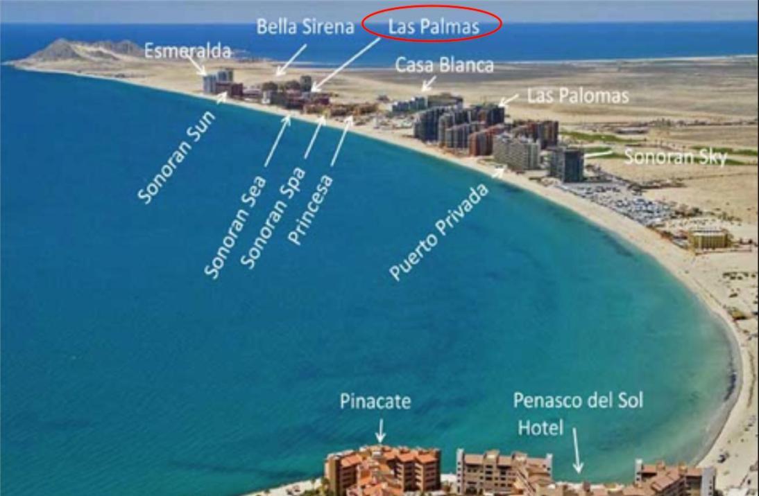 Sea-Esta Condo On The Beach Puerto Peñasco Kültér fotó